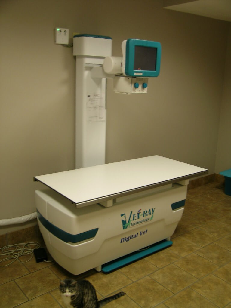 Plaistow-Kingston Animal Medical Center xray machine